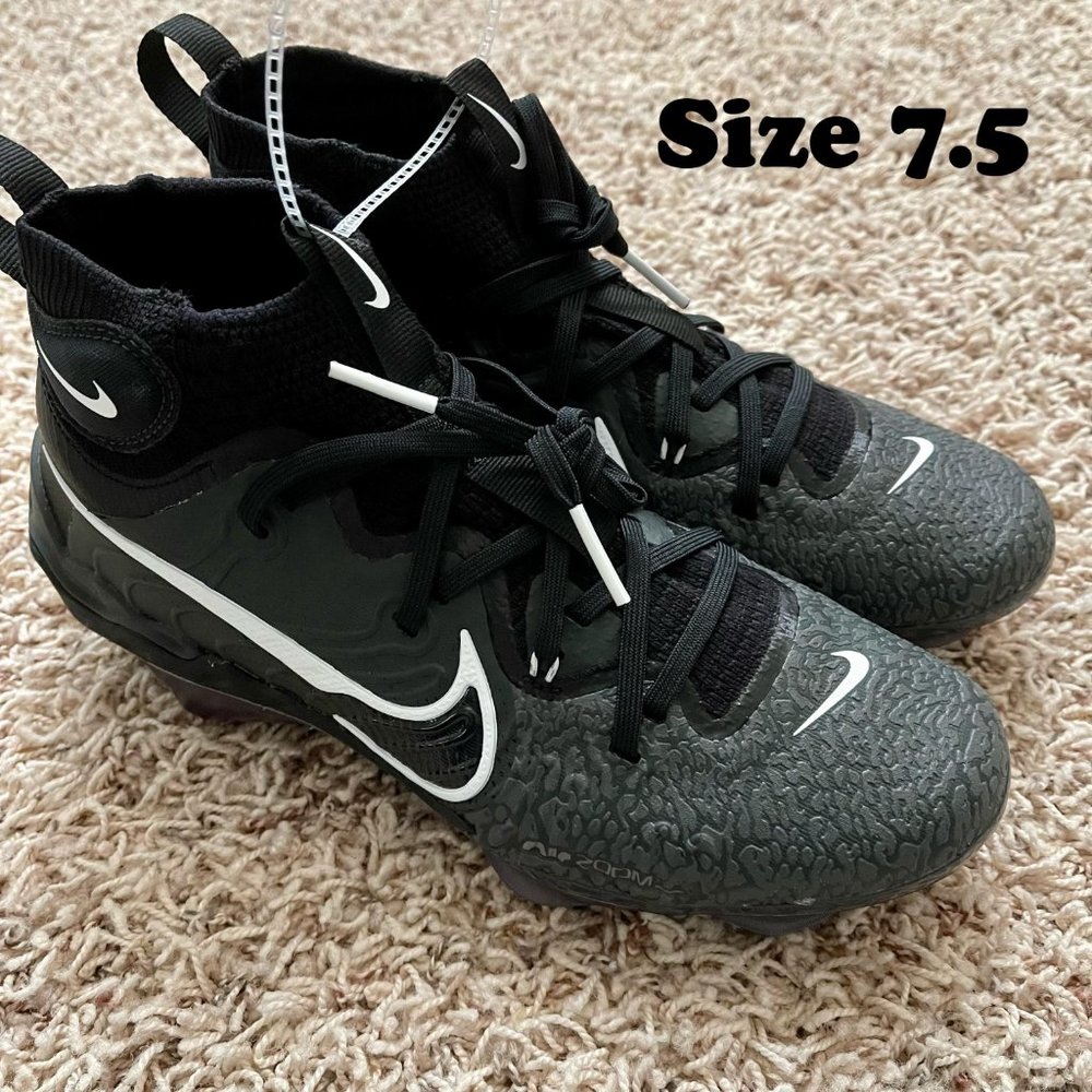 Nike Men’s Alpha Huarache NXT Baseball Zoom Air Cleats DJ6517-010, Size 7.5